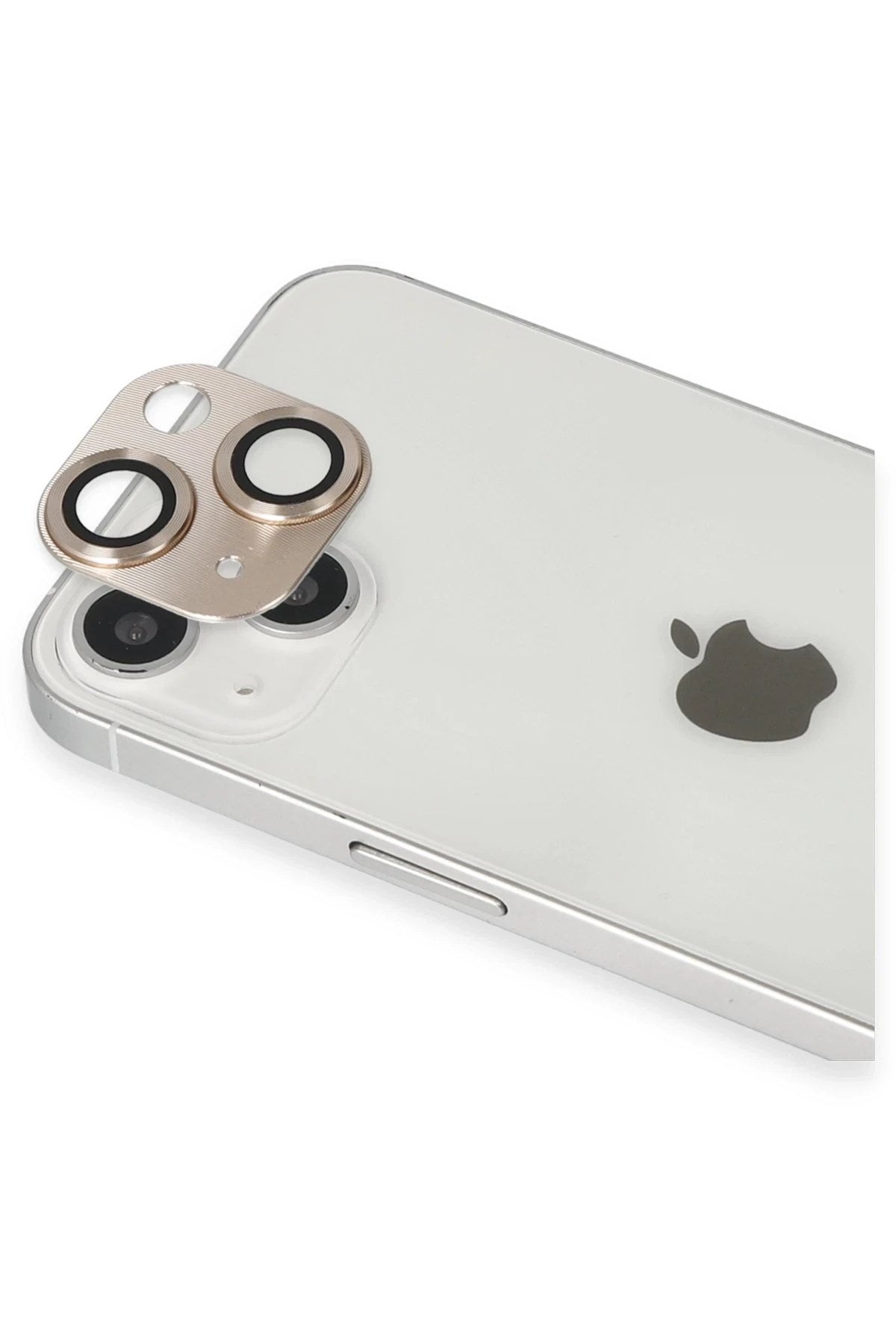 Mey İthalat® iPhone 13 Pers Alüminyum Kamera Lens - Gold