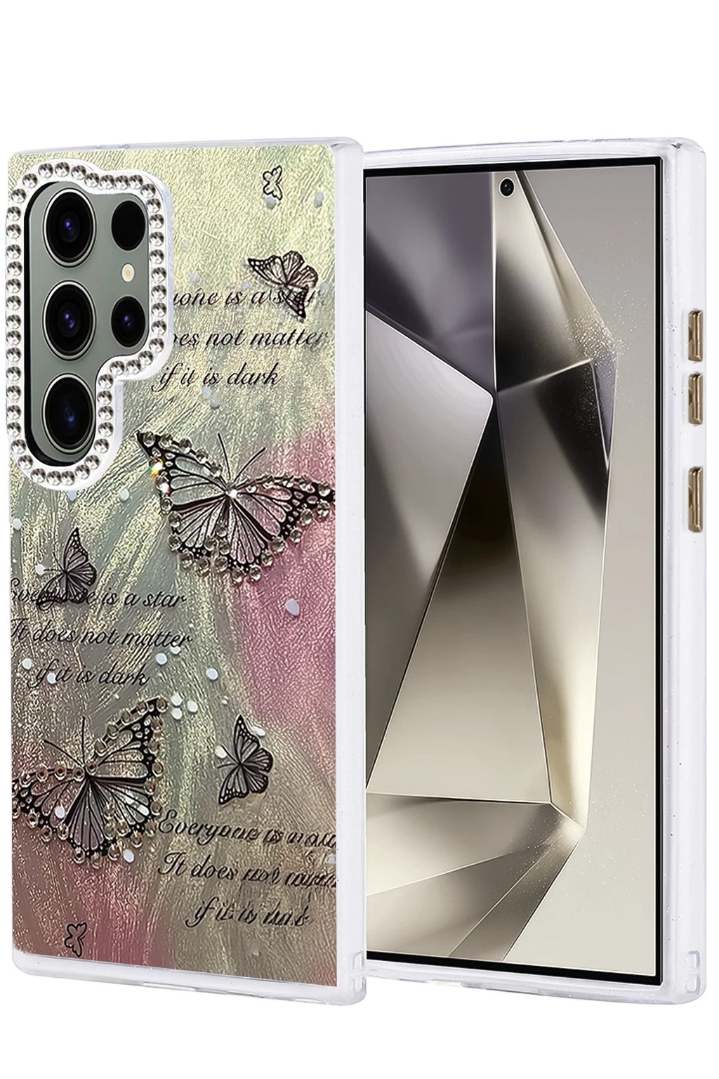 Mey İthalat® Samsung Galaxy S23 Ultra Kılıf Blade Aynalı Desenli Kapak - Desen 6
