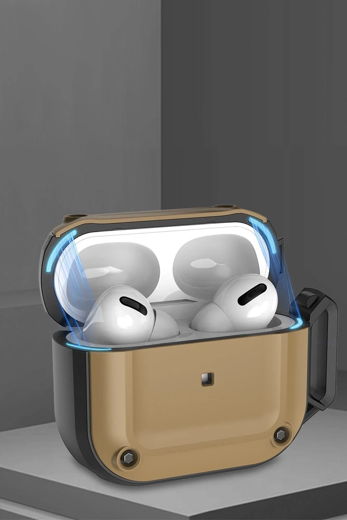 Mey İthalat® Airpods Pro 2 (2.nesil) Asgard Kılıf - Sarı