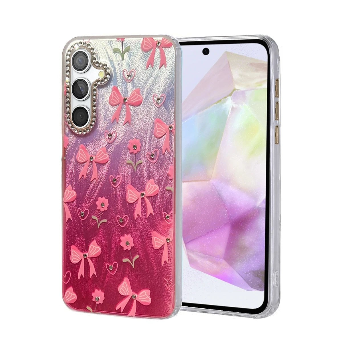 Mey İthalat® Samsung Galaxy A35 5G Kılıf Blade Aynalı Desenli Kapak - Desen 3