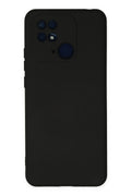 Mey İthalat® Redmi 10C Kılıf Nano içi Kadife Silikon - Siyah