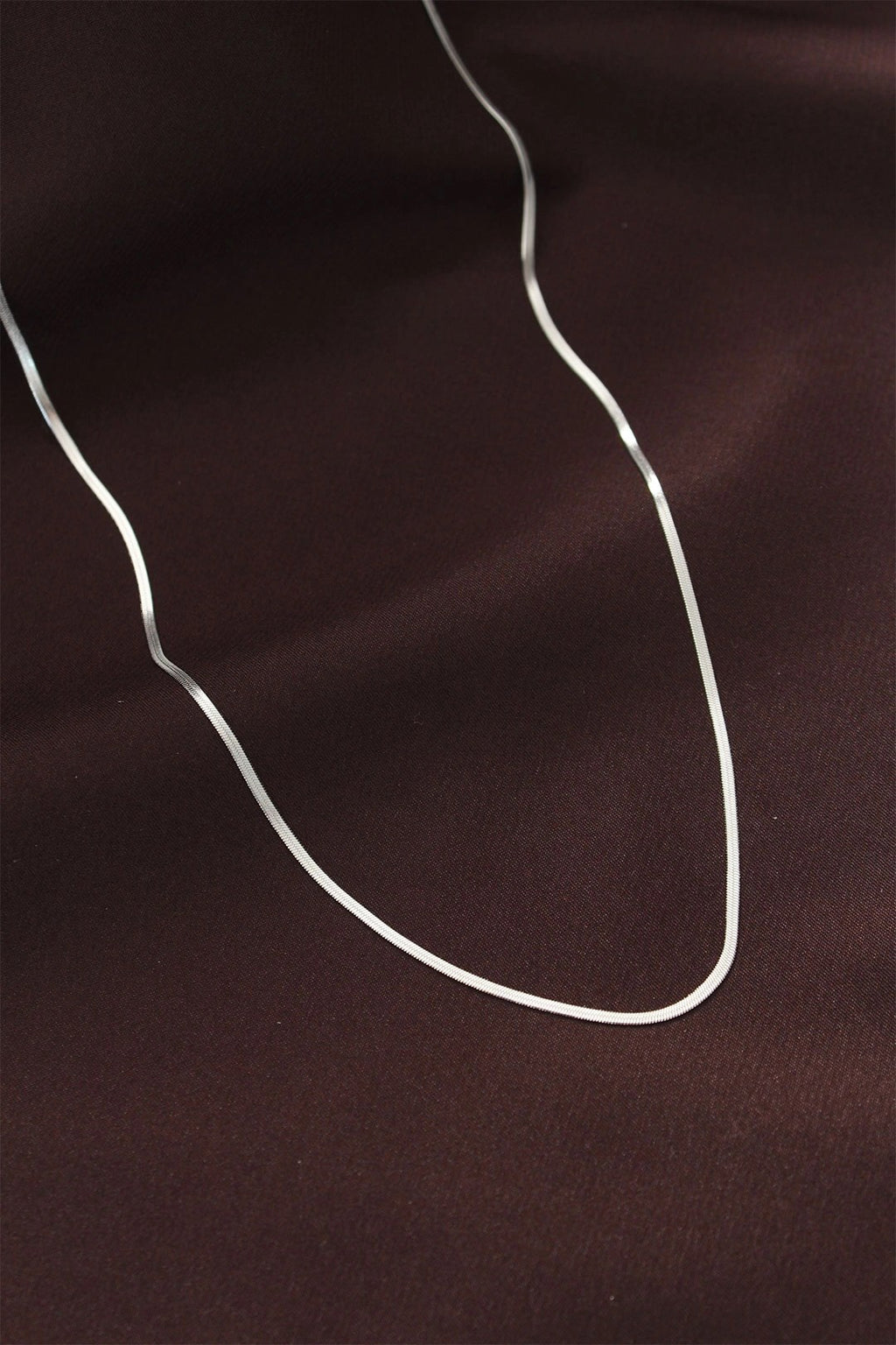 Mey İthalat® Çelik Gümüş Renk 60 cm İnce İtalyan Zincir Kolye