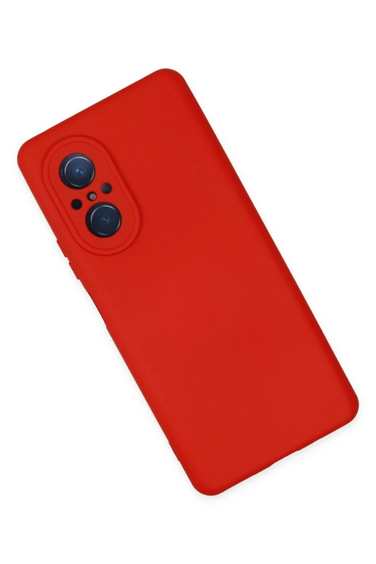 Mey İthalat® Huawei Nova 9 SE Kılıf Nano içi Kadife Silikon - Kırmızı