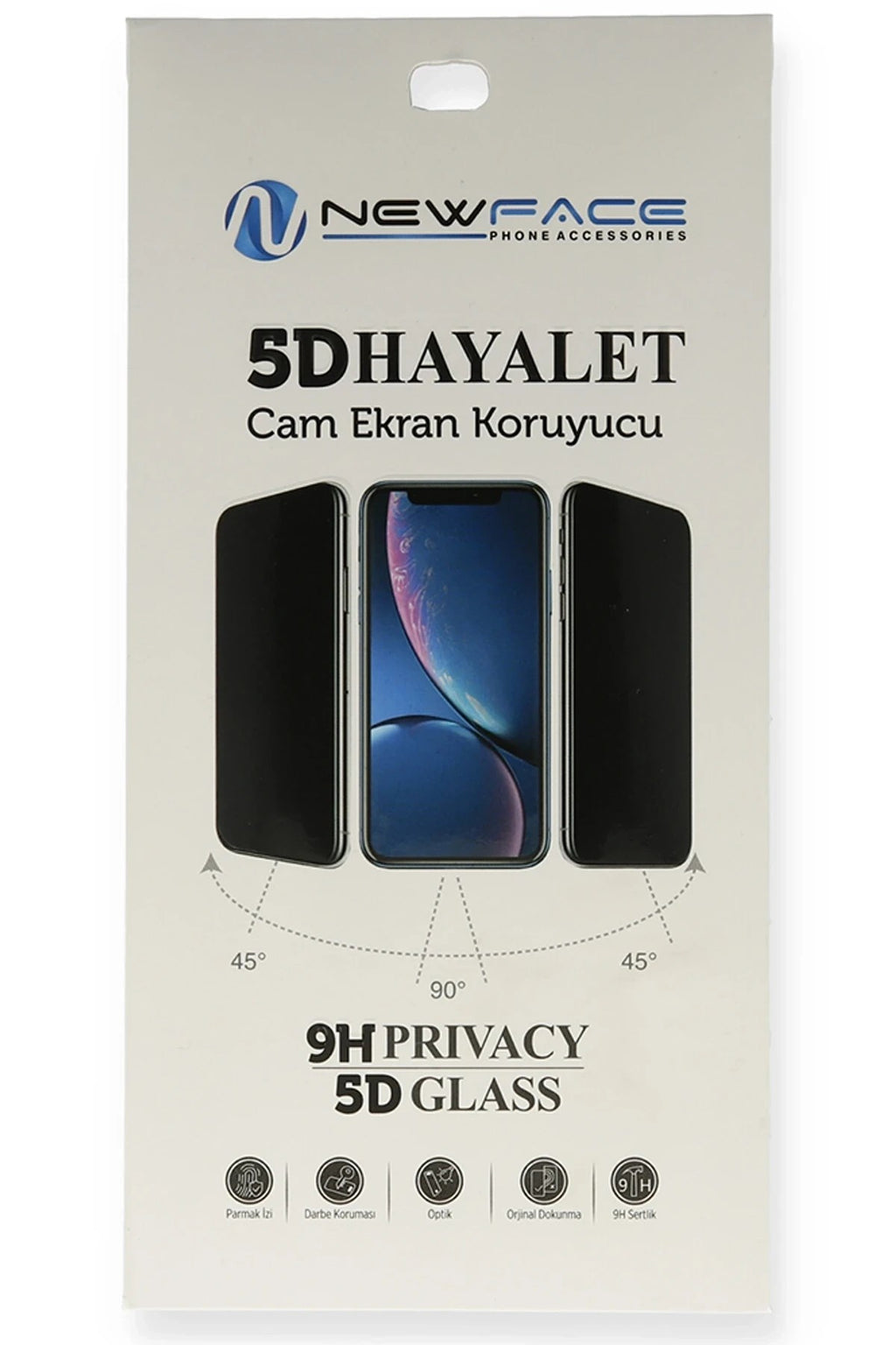 Mey İthalat® Realme 8 Pro 5D Hayalet Cam Ekran Koruyucu