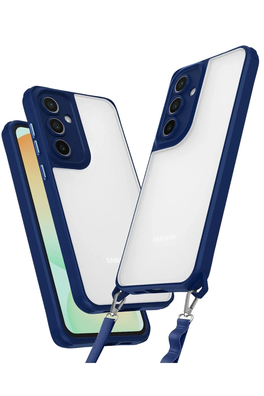 Mey İthalat® Samsung Galaxy A35 5G Kılıf Penta Silikon Kılıf - Lacivert
