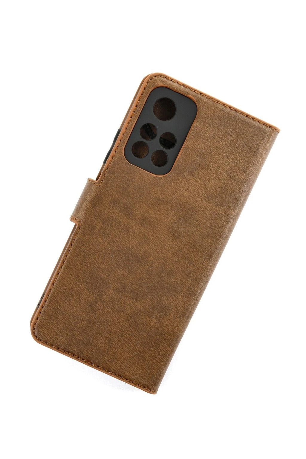 Mey İthalat® Redmi Note 11T Kılıf Trend S Plus Kapaklı Kılıf - Taba
