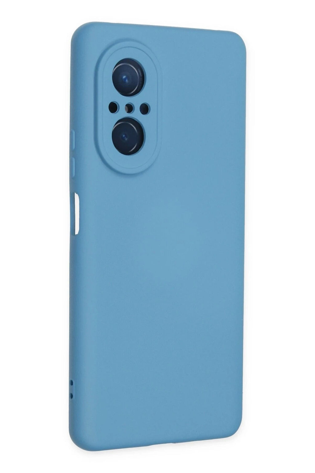 Mey İthalat® Huawei Nova 9 SE Kılıf Nano içi Kadife Silikon - Mavi
