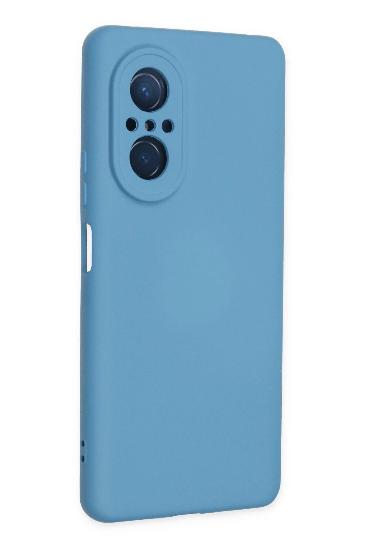 Mey İthalat® Huawei Nova 9 SE Kılıf Nano içi Kadife Silikon - Mavi