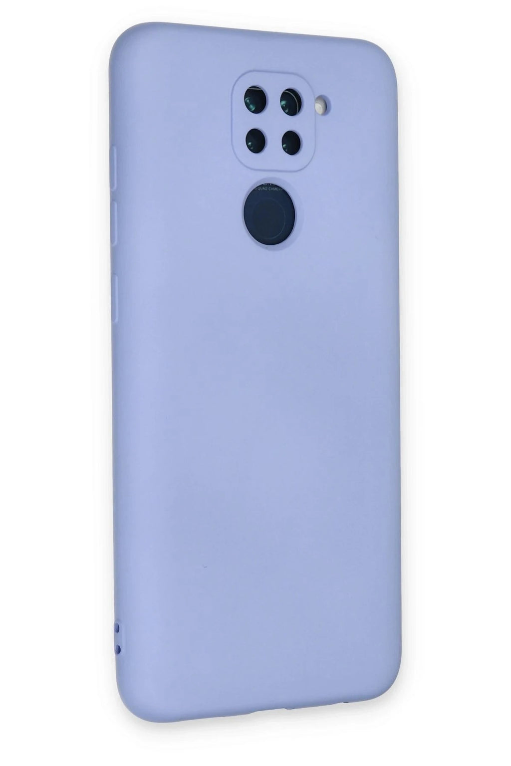 Mey İthalat® Redmi Note 9 Kılıf Nano içi Kadife Silikon - Lila