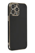 Mey İthalat® iPhone 14 Pro Max Kılıf Volet Silikon - Siyah