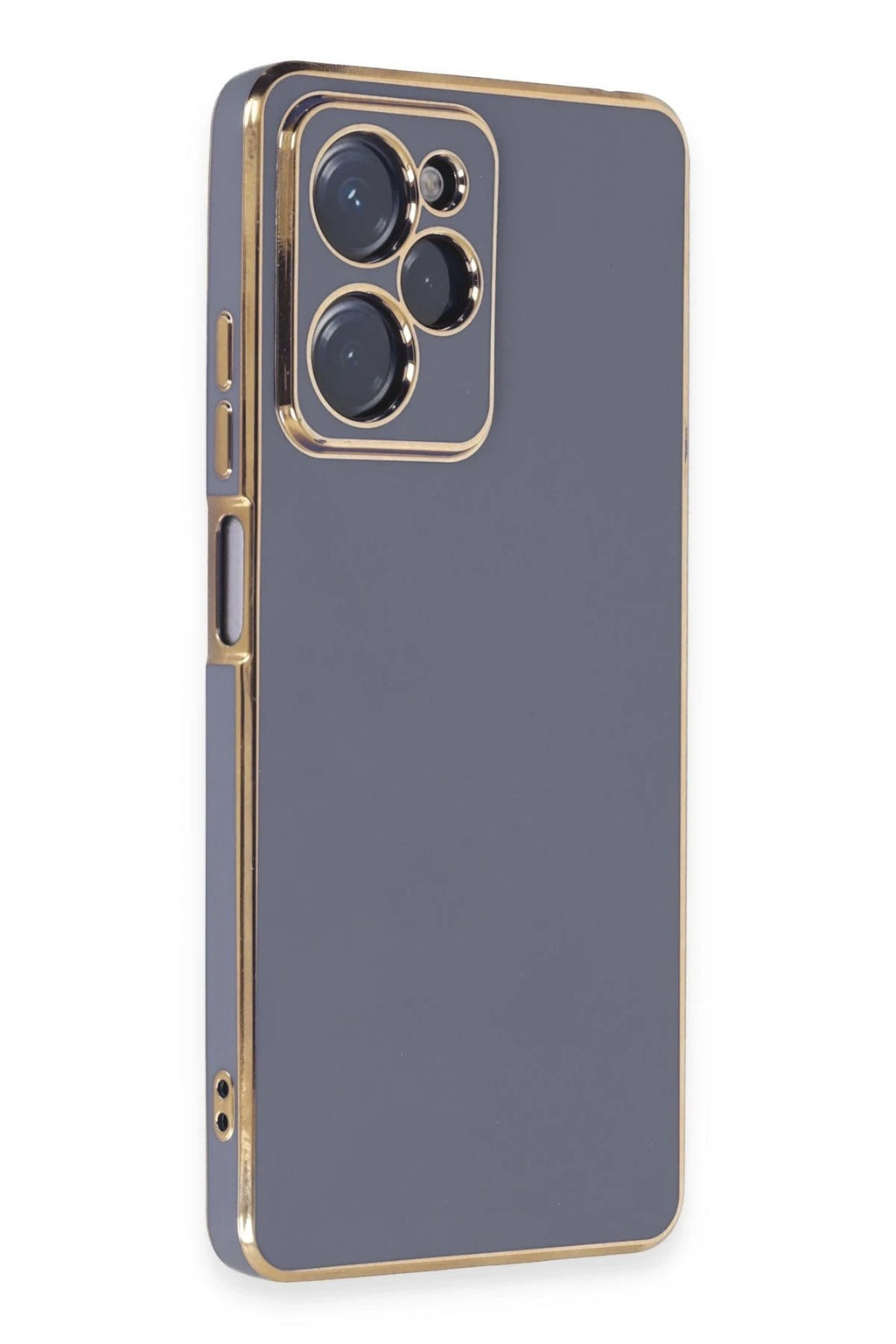 Mey İthalat® Poco X5 Pro 5G Kılıf Volet Silikon - Mavi