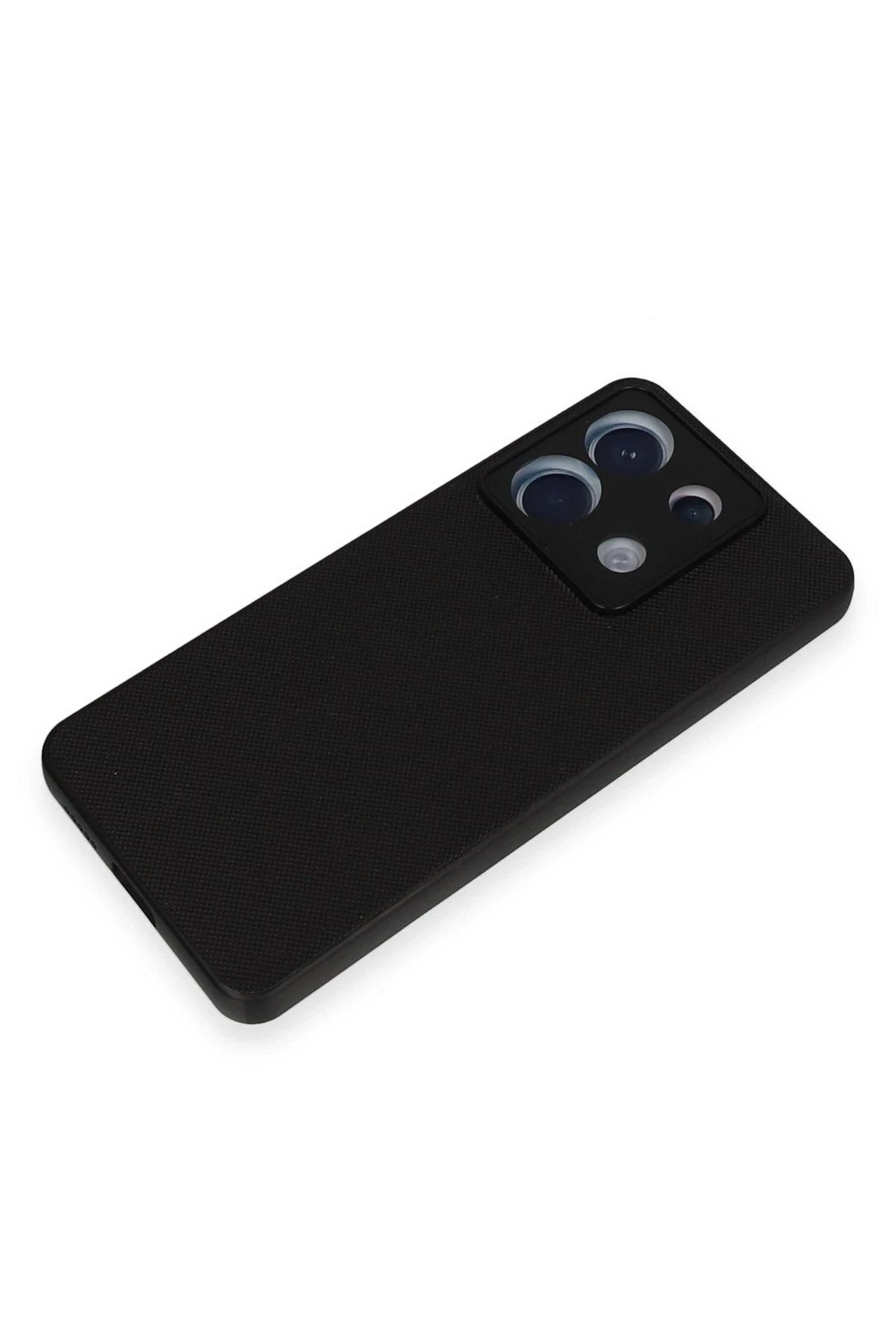 Mey İthalat® Redmi Note 13 Pro 5G Kılıf Taft Kapak - Siyah