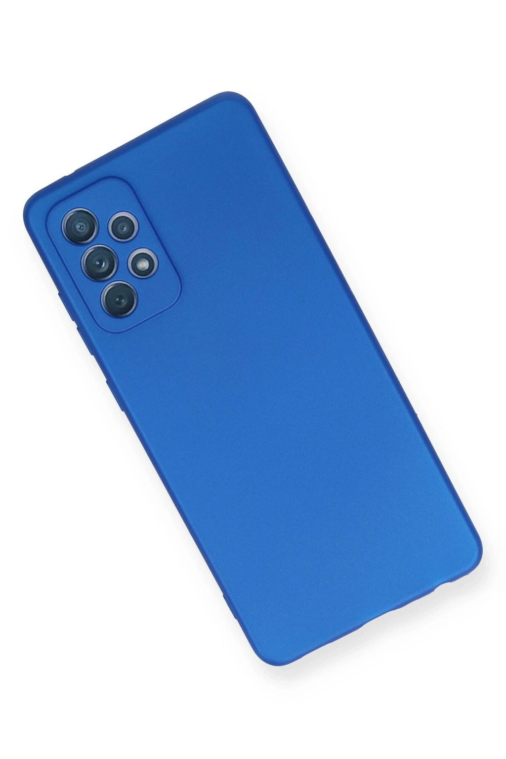 Mey İthalat® Samsung Galaxy A72 Kılıf First Silikon - Mavi