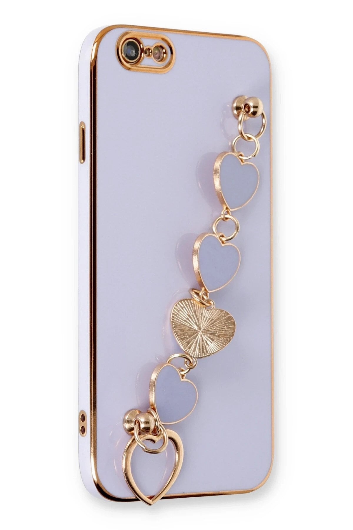 Mey İthalat® iPhone 6 Kılıf Esila Silikon - Lila