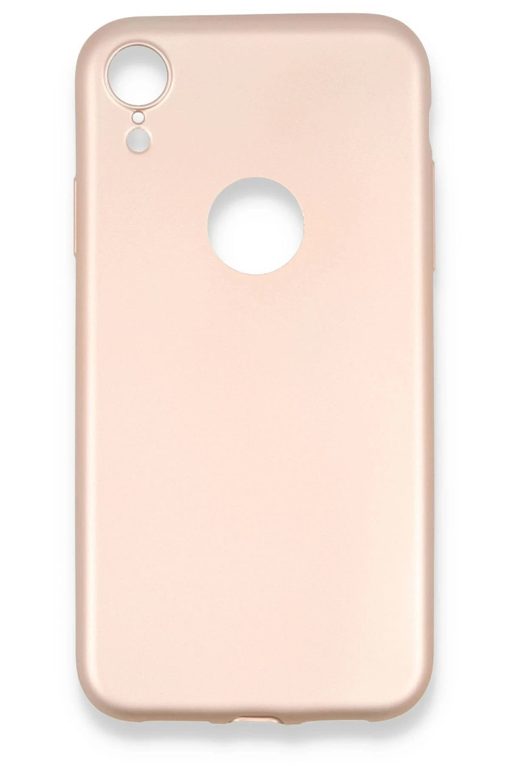Mey İthalat® iPhone XR Kılıf First Silikon - Rose Gold