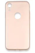 Mey İthalat® iPhone XR Kılıf First Silikon - Rose Gold