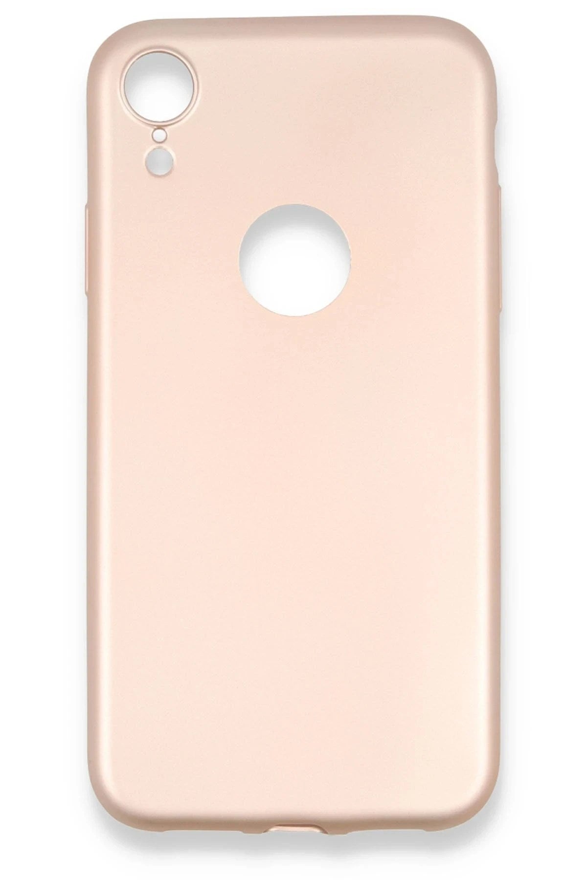 Mey İthalat® iPhone XR Kılıf First Silikon - Rose Gold