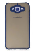 Mey İthalat® Samsung Galaxy J7 Kılıf Montreal Silikon Kapak - Lacivert