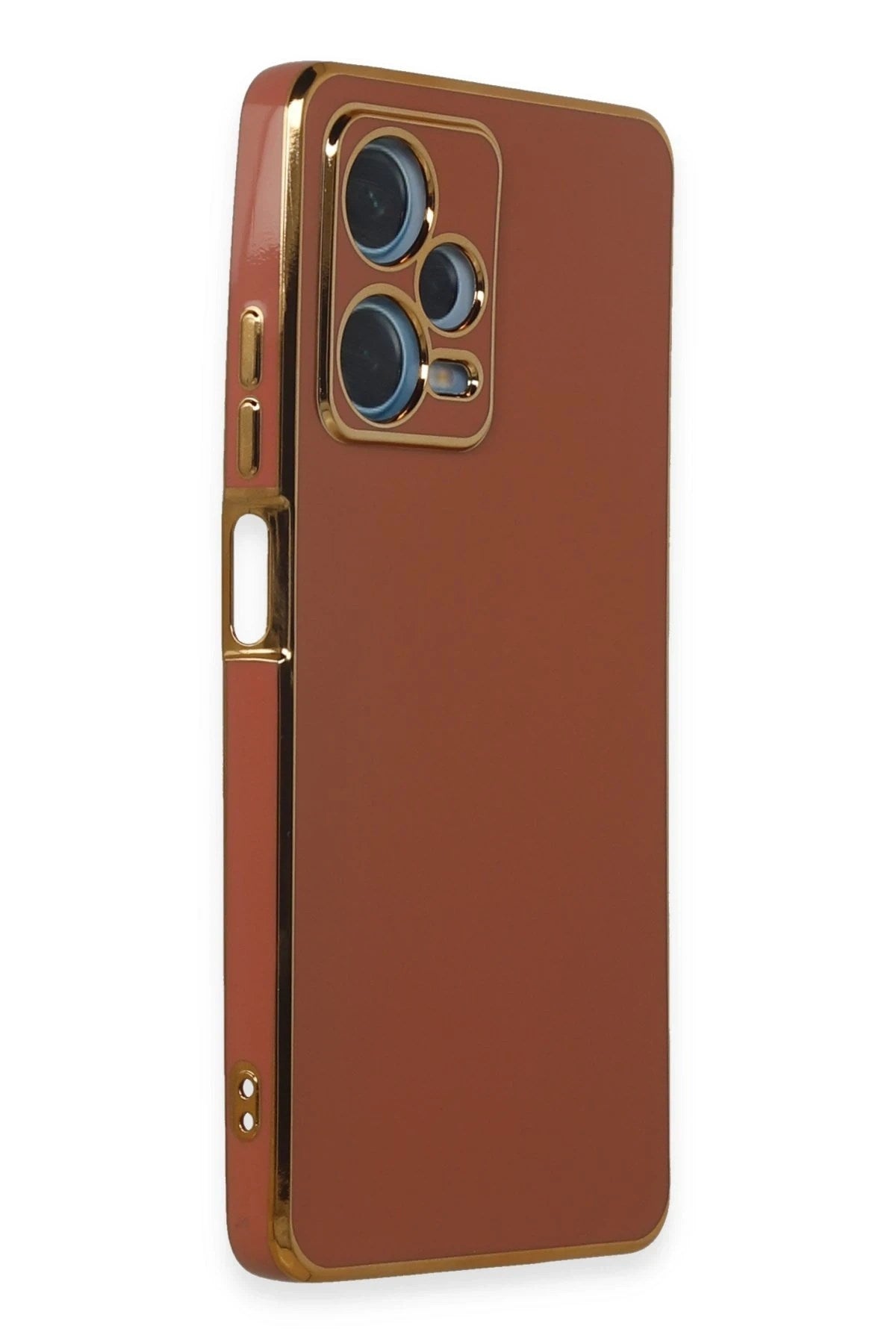 Mey İthalat® Redmi Note 12 Pro Plus Kılıf Volet Silikon - Kırmızı