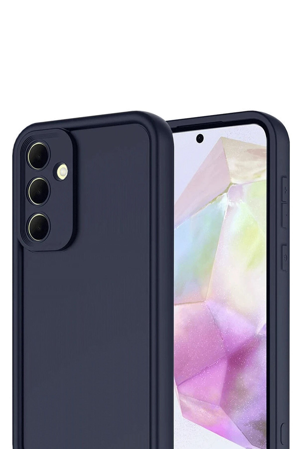 Mey İthalat® Samsung Galaxy A17 5G Viera Silikon - Lacivert