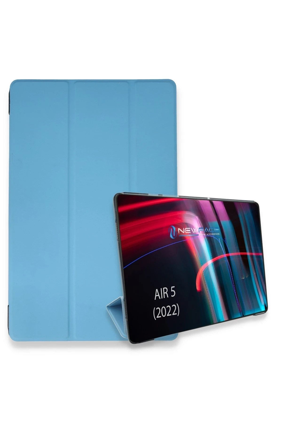 Mey İthalat® iPad Air 5 (2022) Kılıf Tablet Smart Kılıf - Mavi