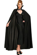 Mey İthalat® Siyah Renk Yakalı Halloween Pelerini 120 cm
