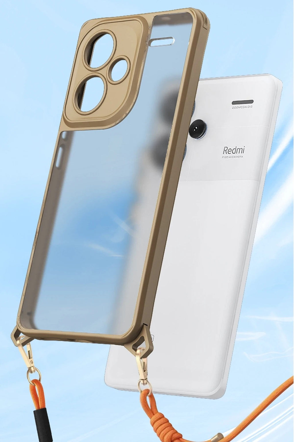 Mey İthalat® Redmi Note 13 Pro Plus Kılıf Penta Silikon Kılıf - Şeffaf