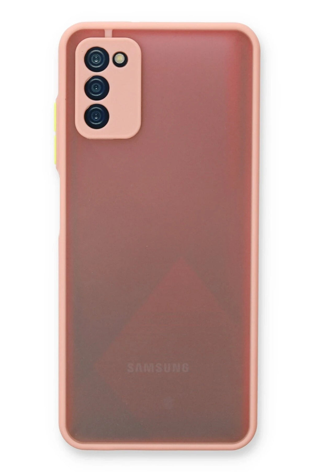 Mey İthalat® Samsung Galaxy A03S Kılıf Montreal Silikon Kapak - Pembe