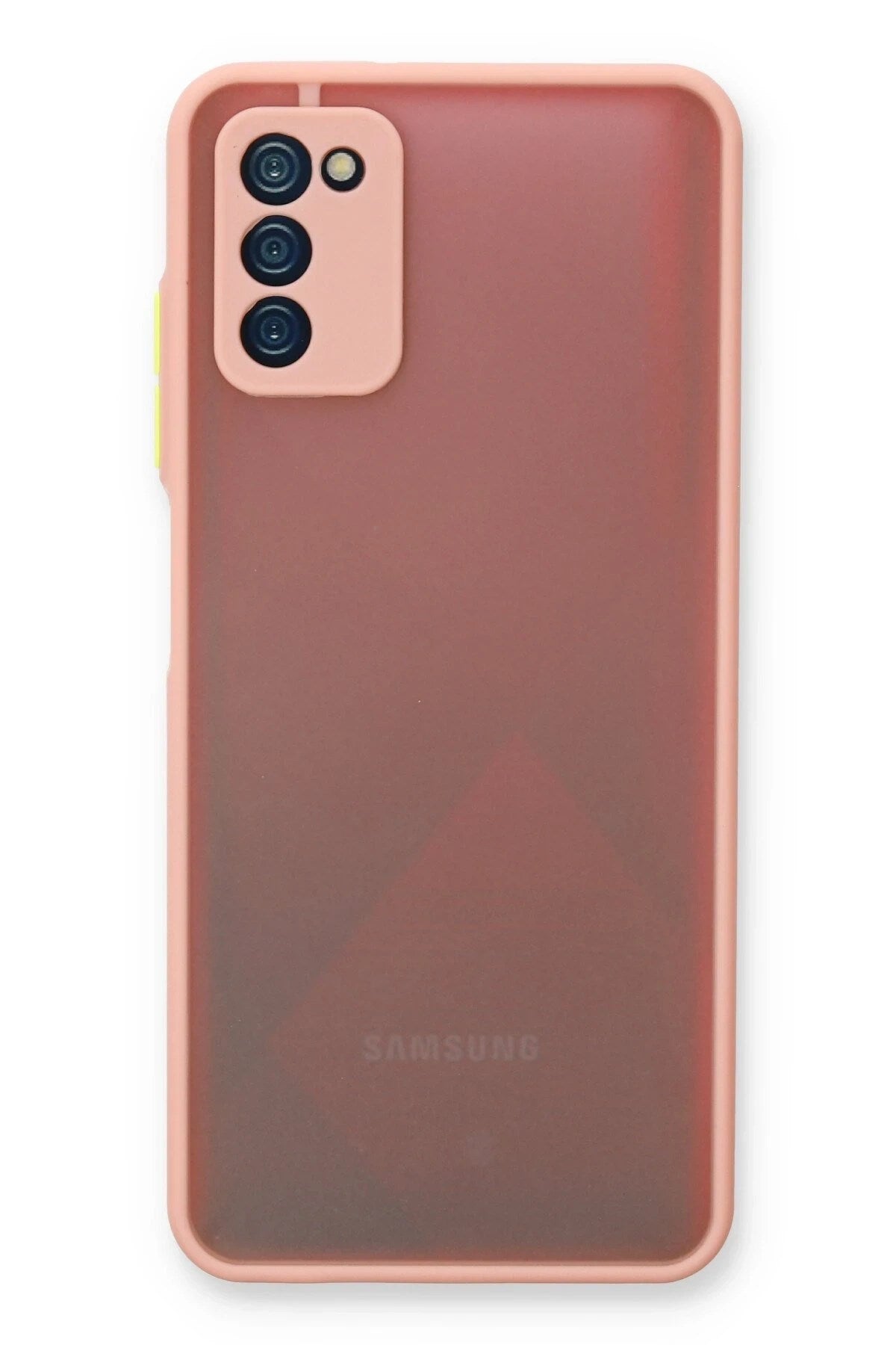 Mey İthalat® Samsung Galaxy A03S Kılıf Montreal Silikon Kapak - Pembe