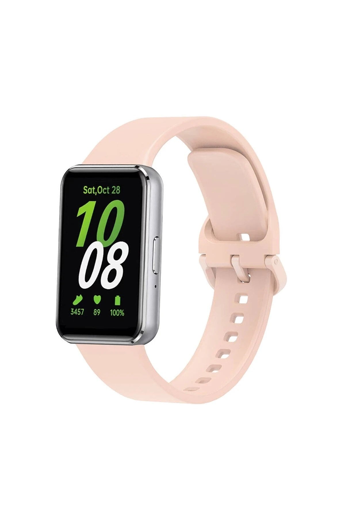 Mey İthalat® Samsung Galaxy Fit 3 Klasik Kordon - Pudra