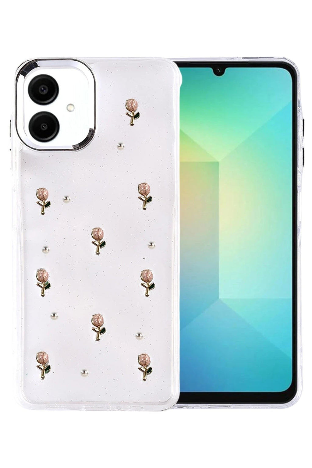 Mey İthalat® Samsung Galaxy A07 4G Fiyonk Desenli Kapak - Desen 6