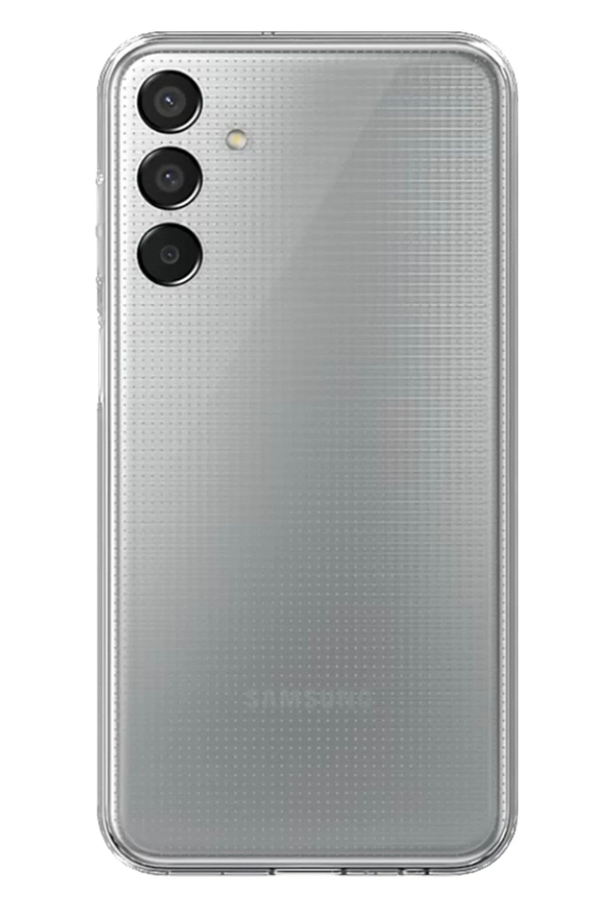 Mey İthalat® Samsung Galaxy M15 Kılıf Lüx Şeffaf Silikon