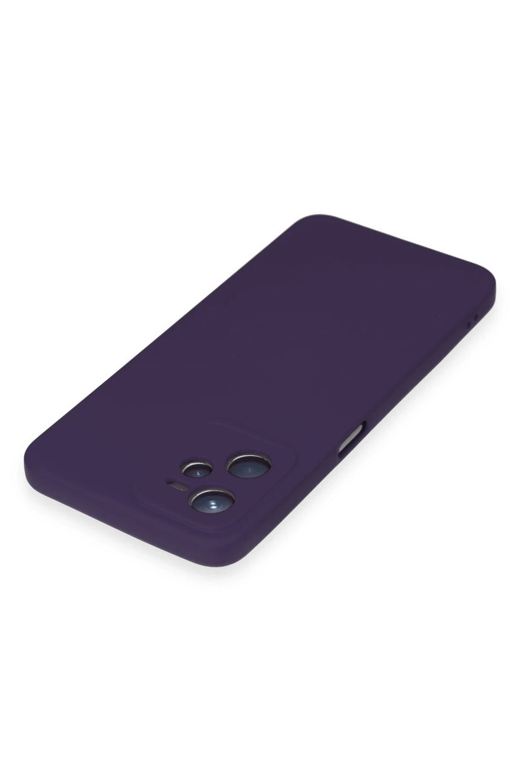 Mey İthalat® Realme C35 Kılıf Nano içi Kadife Silikon - Mor