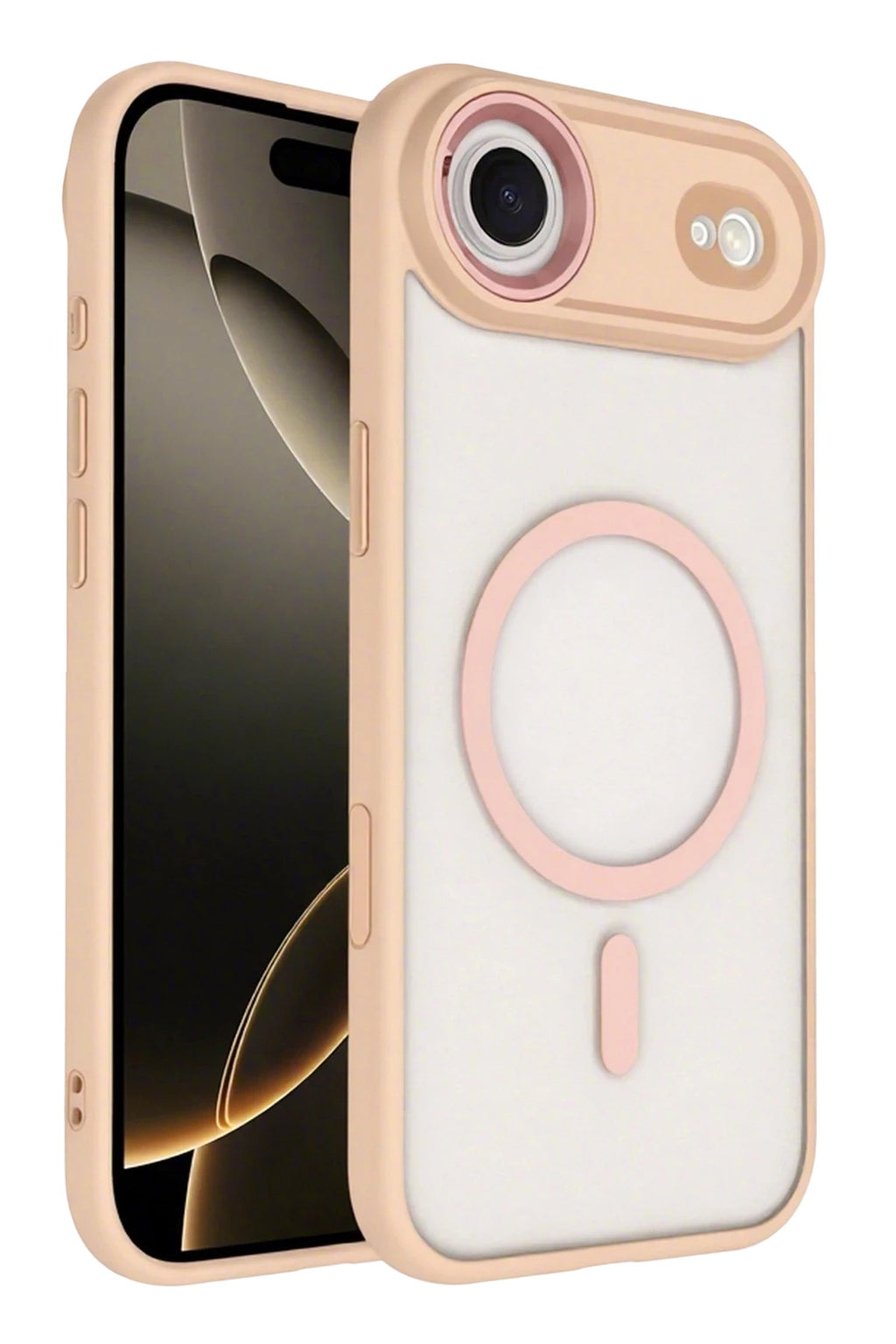 Mey İthalat® iPhone 17 Air Terea Magsafe Kapak - Pembe