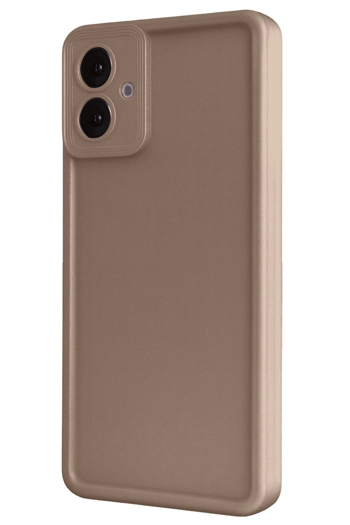 Mey İthalat® Samsung Galaxy A07 4G Viera Silikon - Kahverengi