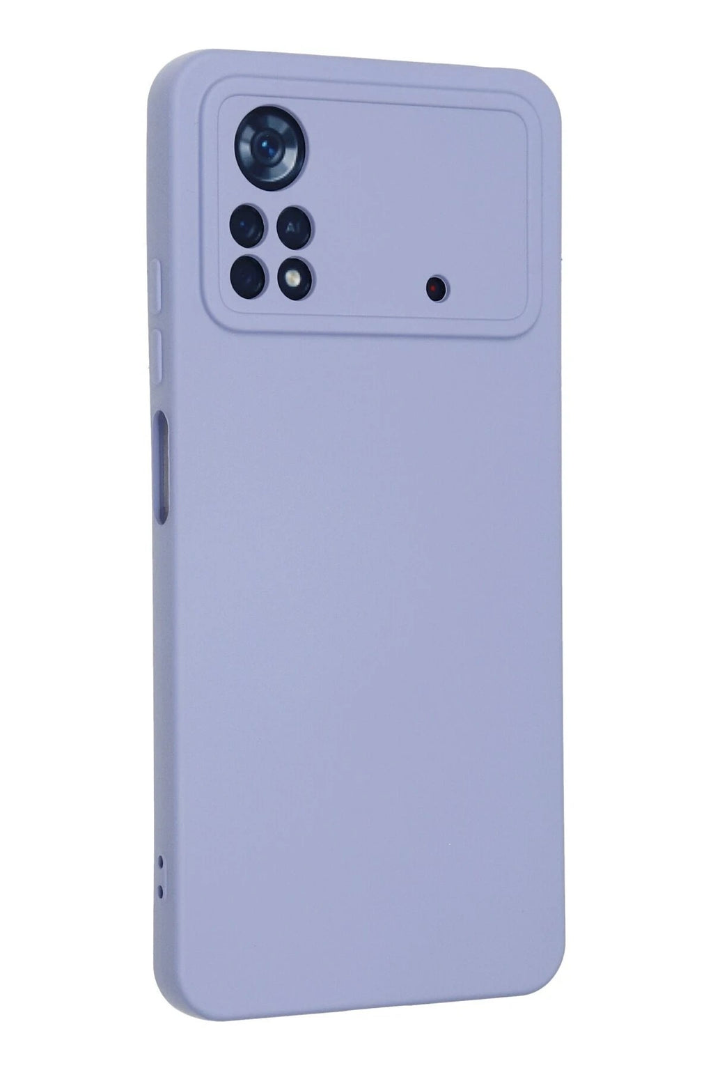 Mey İthalat® Poco X4 Pro 5G Kılıf Nano içi Kadife Silikon - Lila