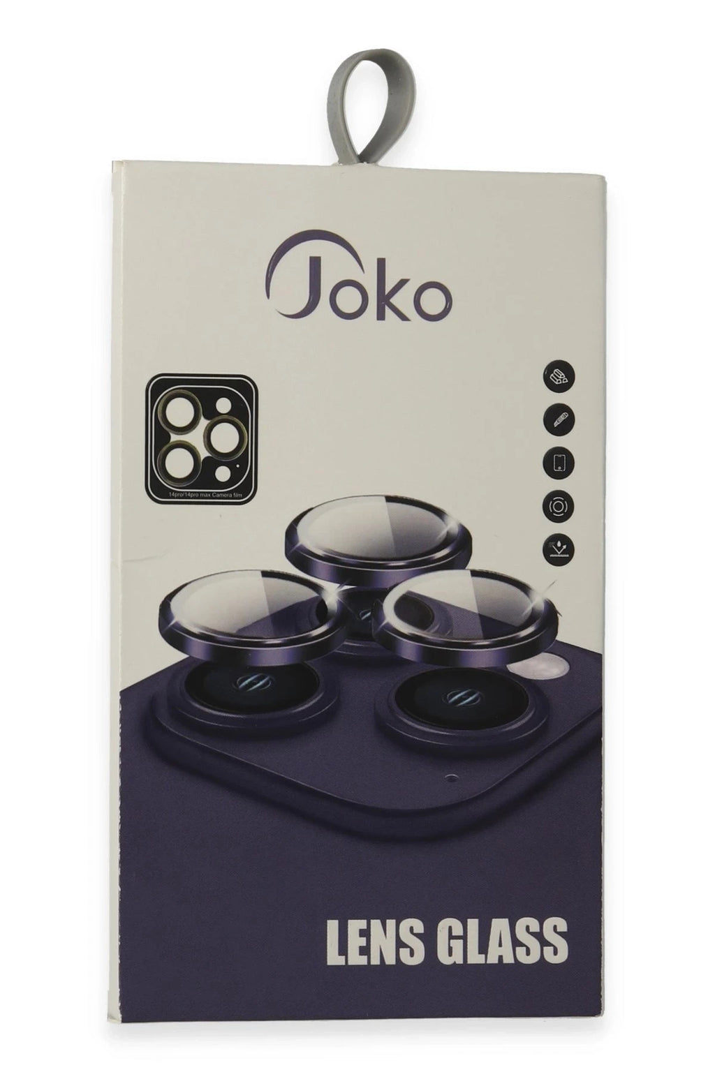 Mey İthalat® iPhone 15 Pro Max PVD Metal Kamera Lens - Siyah