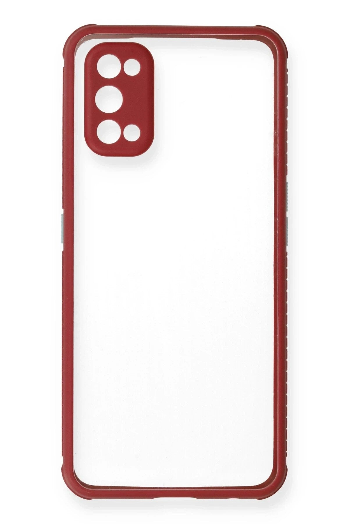 Mey İthalat® Realme 7 Pro Kılıf Miami Şeffaf Silikon - Fuşya