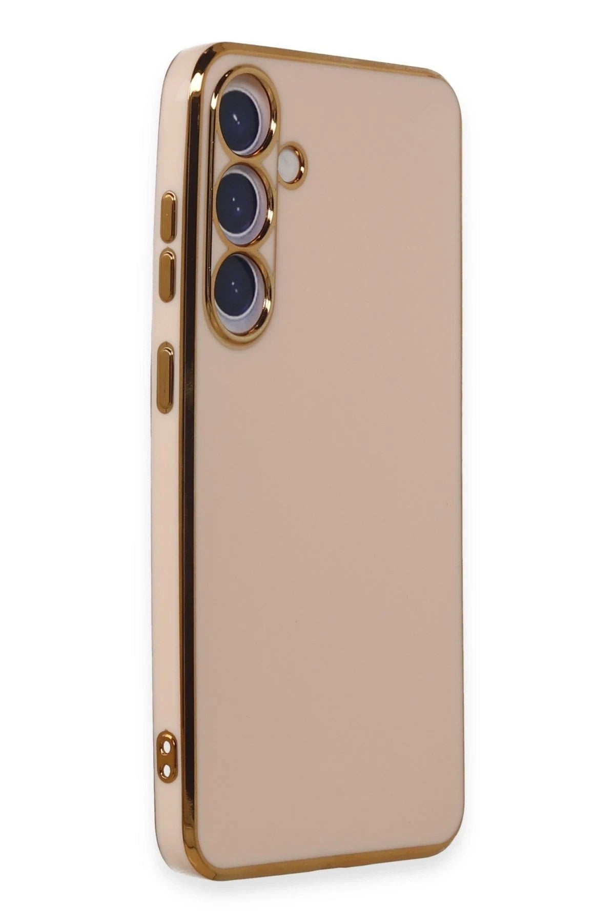 Mey İthalat® Samsung Galaxy S24 Kılıf Volet Silikon - Pembe