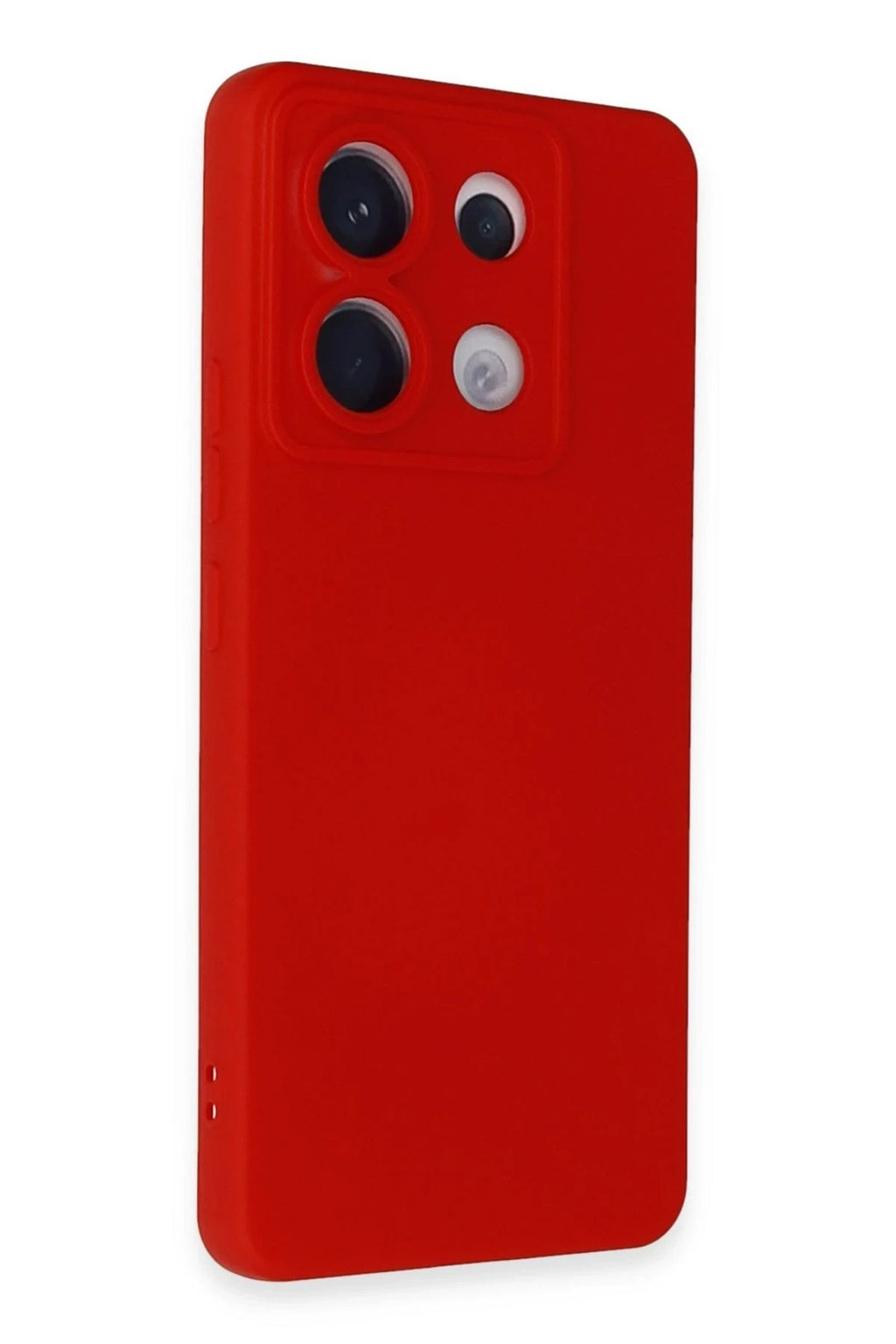 Mey İthalat® Redmi Note 13 Pro 5G Kılıf Nano içi Kadife Silikon - Kırmızı