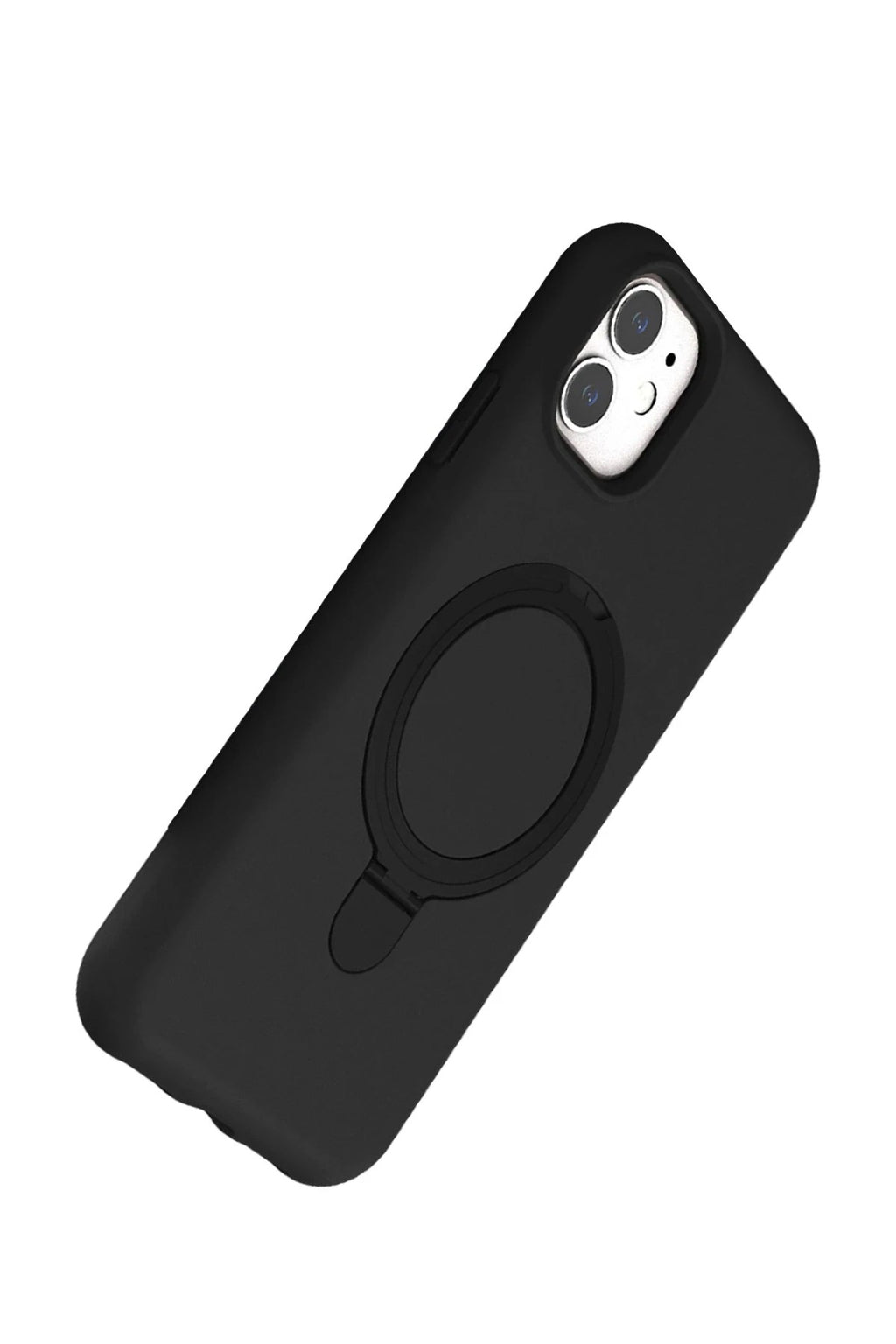 Mey İthalat® iPhone 11 Regal Magsafe Standlı Kapak - Siyah