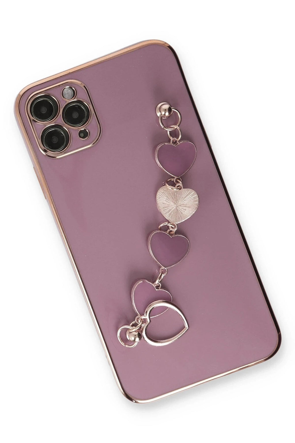 Mey İthalat® iPhone 11 Pro Max Kılıf Esila Silikon - Mor