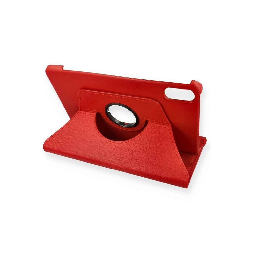 Mey İthalat® Redmi Pad 2 Kılıf 360 Tablet Deri Kılıf - Kırmızı