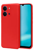 Mey İthalat® Redmi 15C 4G First Silikon - Kırmızı