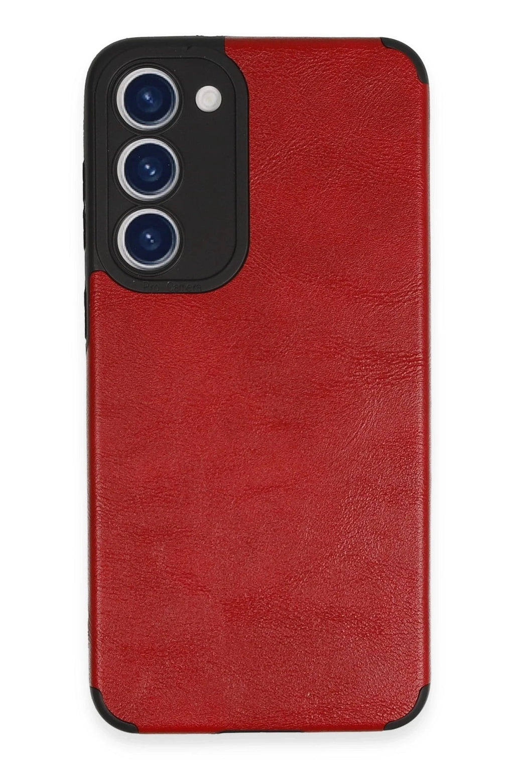 Mey İthalat® Samsung Galaxy S23 Plus Kılıf Loop Deri Silikon - Kırmızı