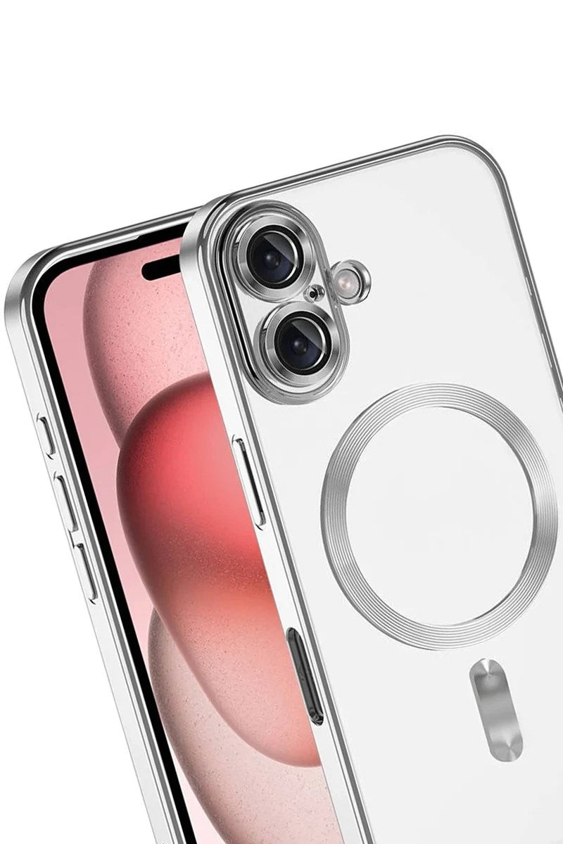Mey İthalat® iPhone 17 Kross Magneticsafe Kapak - Gümüş