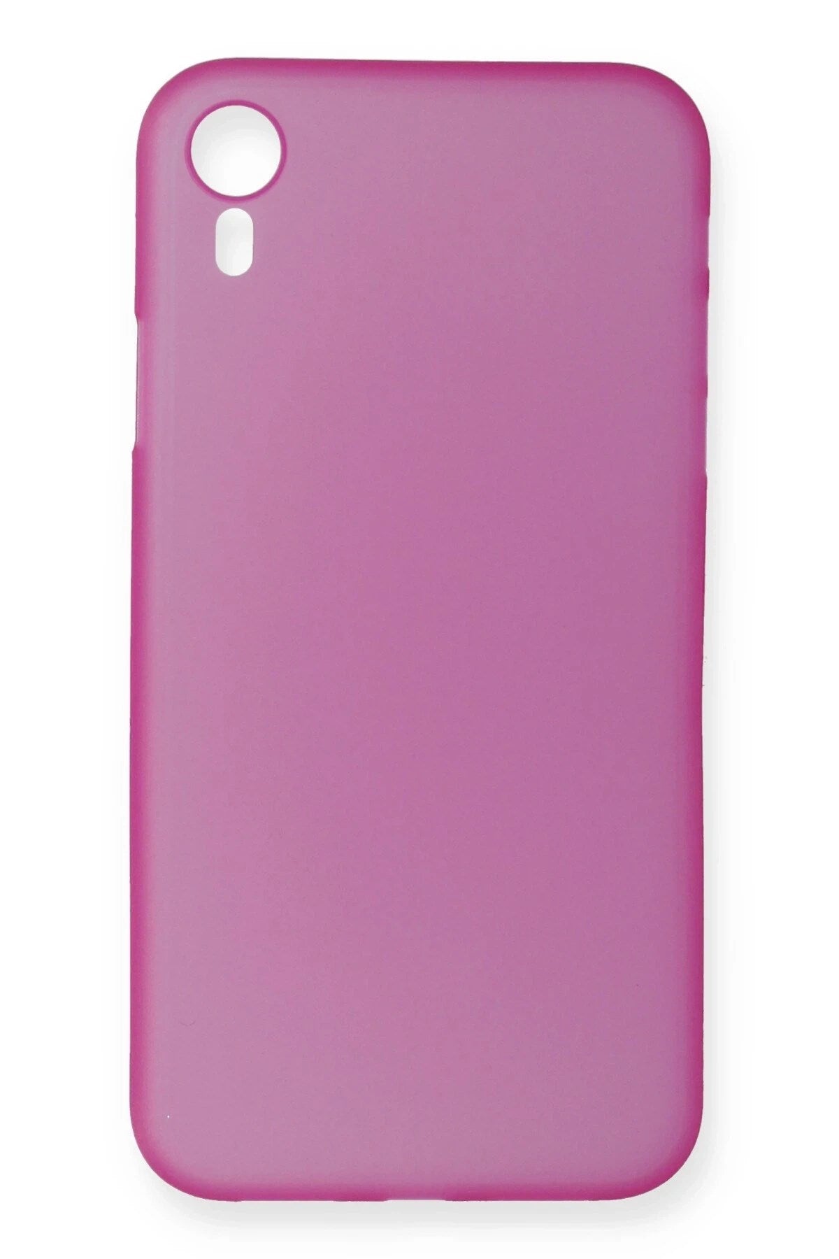 Mey İthalat® iPhone XR Kılıf PP Ultra İnce Kapak - Pembe