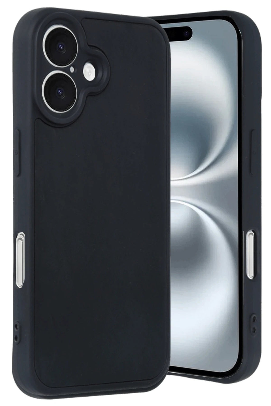 Mey İthalat® iPhone 16 Kılıf Aras Deri Kapak - Siyah