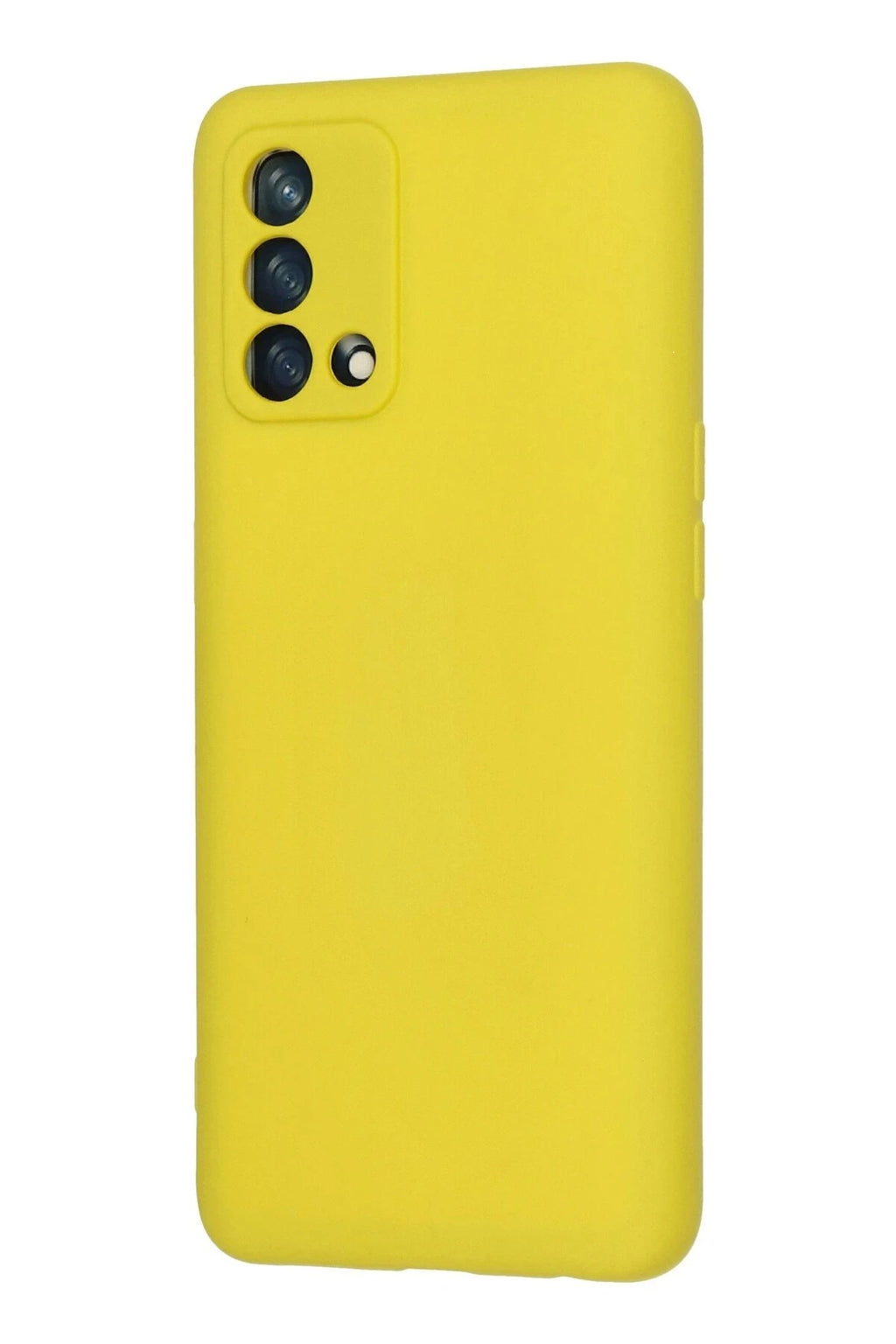 Mey İthalat® A74 4G Kılıf Nano içi Kadife Silikon - Sarı