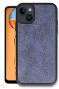Mey İthalat® iPhone 15 Kılıf Aras Deri Kapak - Lacivert